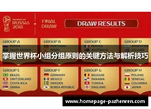掌握世界杯小组分组原则的关键方法与解析技巧